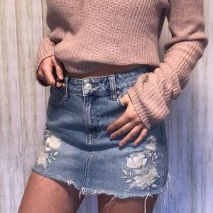 Pacsun Jean Skirt